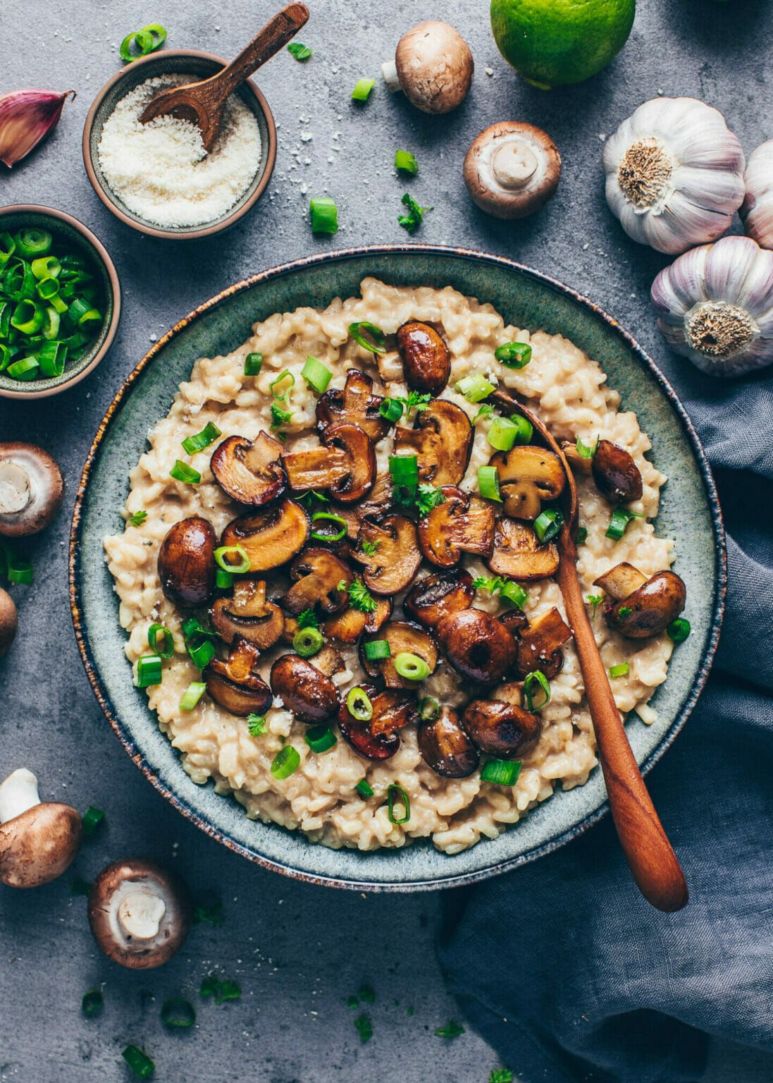 How to make Vegan Mushroom Risotto : Vegan Foods